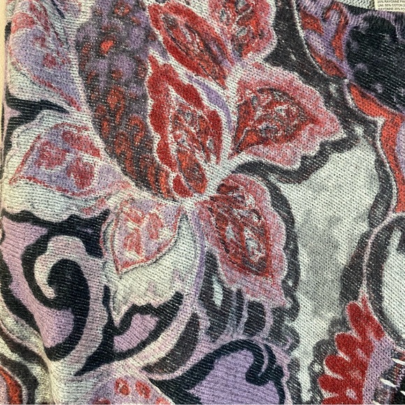 Chico’s Patchwork Poncho - Picture 3 of 11